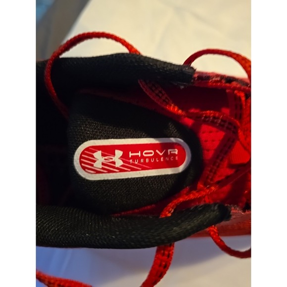Size 10.5 - Under Armour‎ HOVR Turbulence 2 Red/Black Men\'s Sneakers main image 6